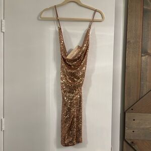 Beach Bunny - Summerhaus brand rose gold dress
